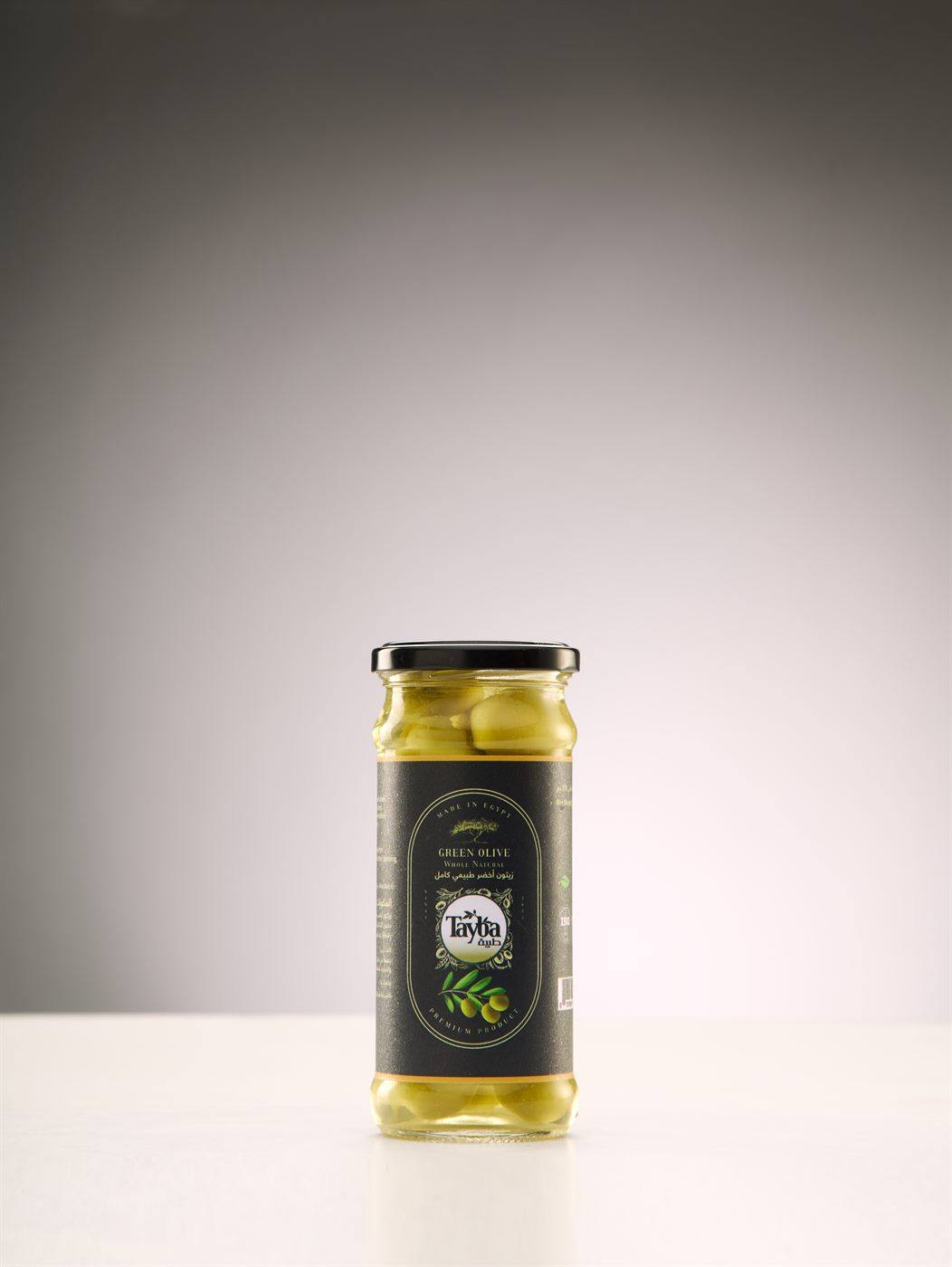 Whole Green Olives 370G